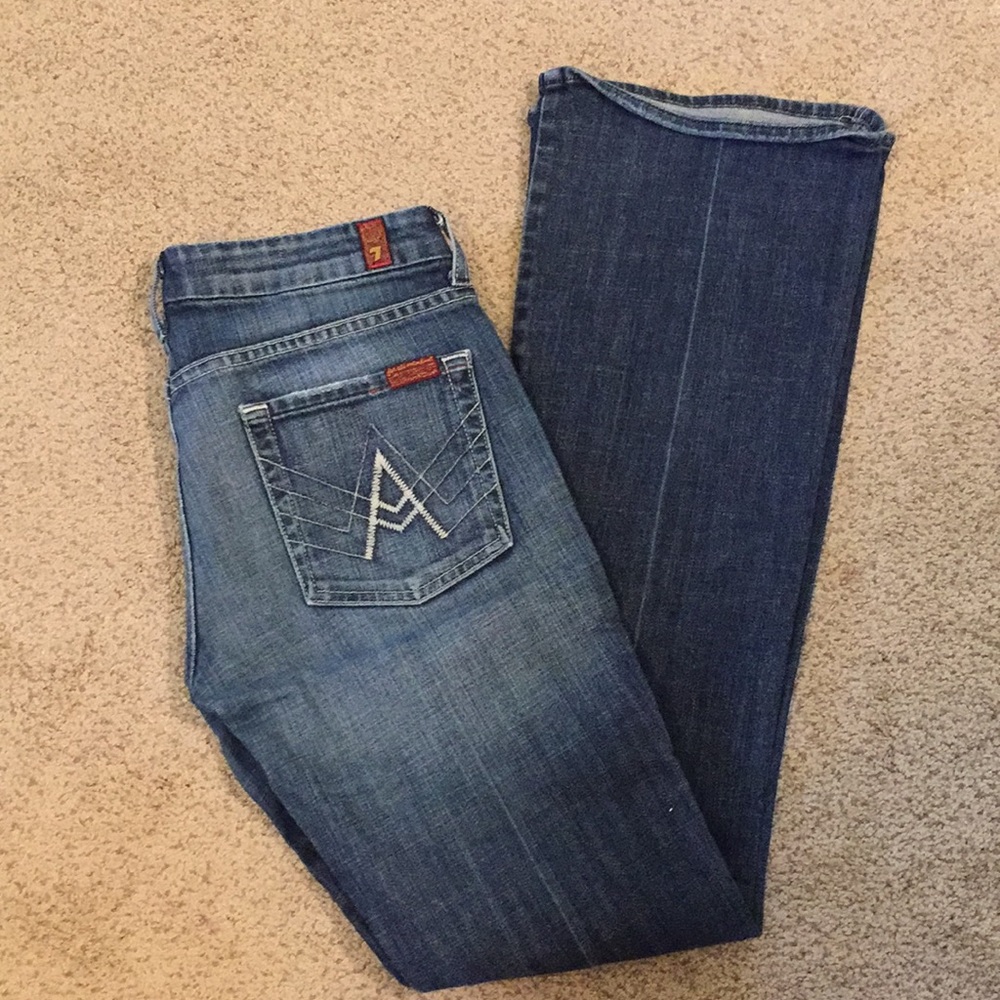 Boot cut 7 for All Mankind, a pocket jeans